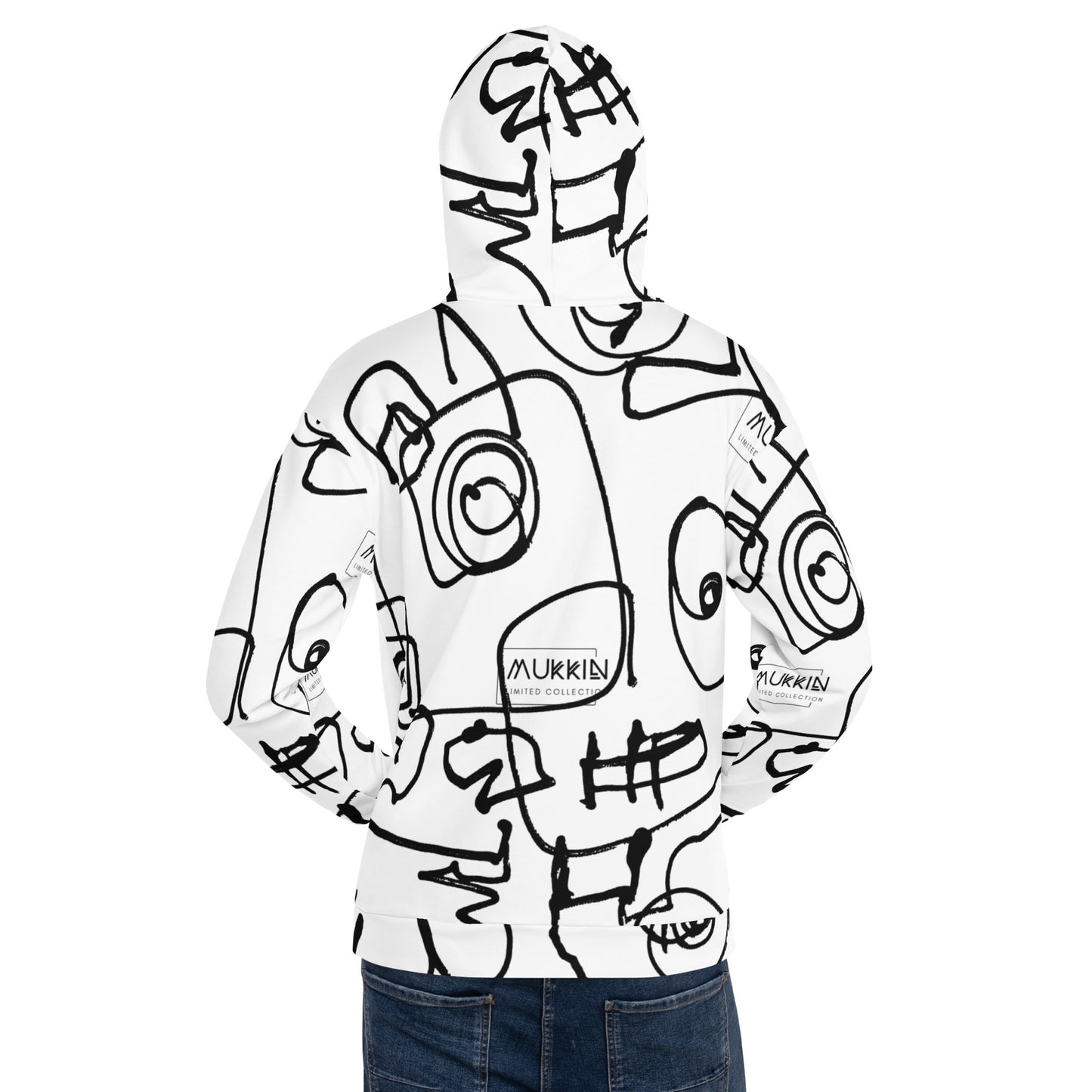 Printed sweatshirt by David Brush