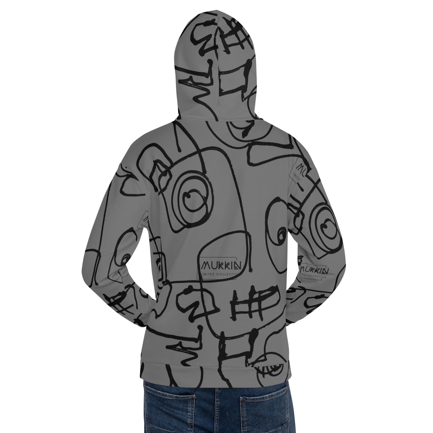 Printed sweatshirt by David Brush