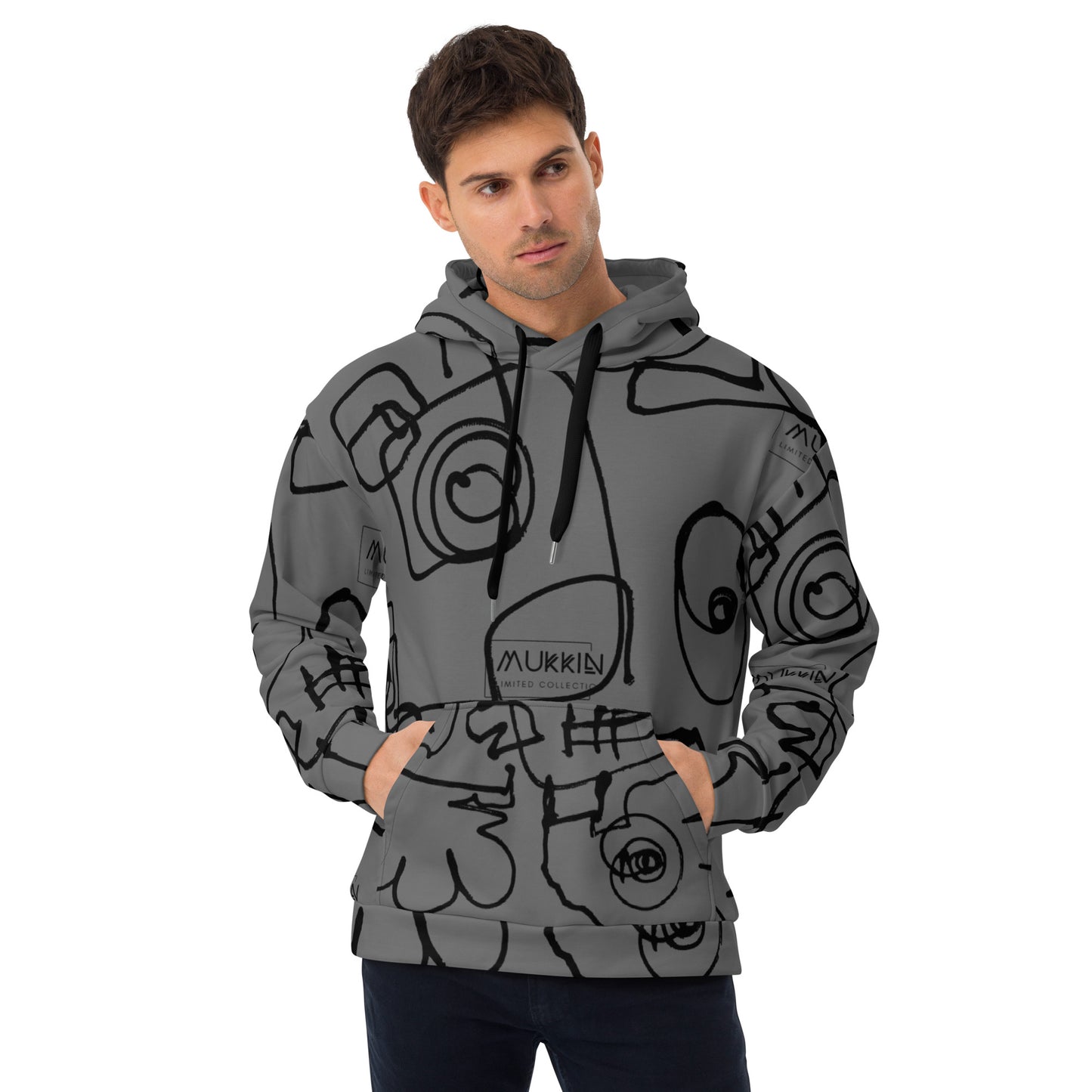 Printed sweatshirt by David Brush