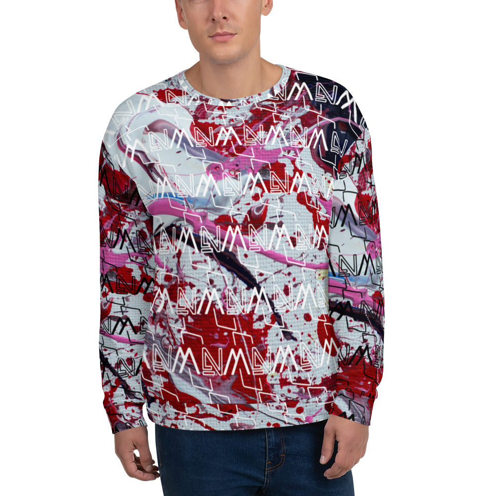 Printed sweatshirt by David Brush