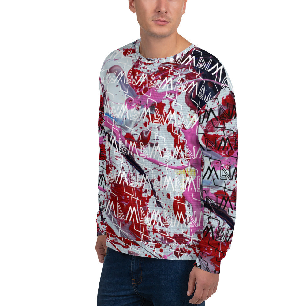 Printed sweatshirt by David Brush