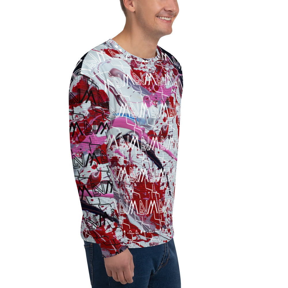 Printed sweatshirt by David Brush