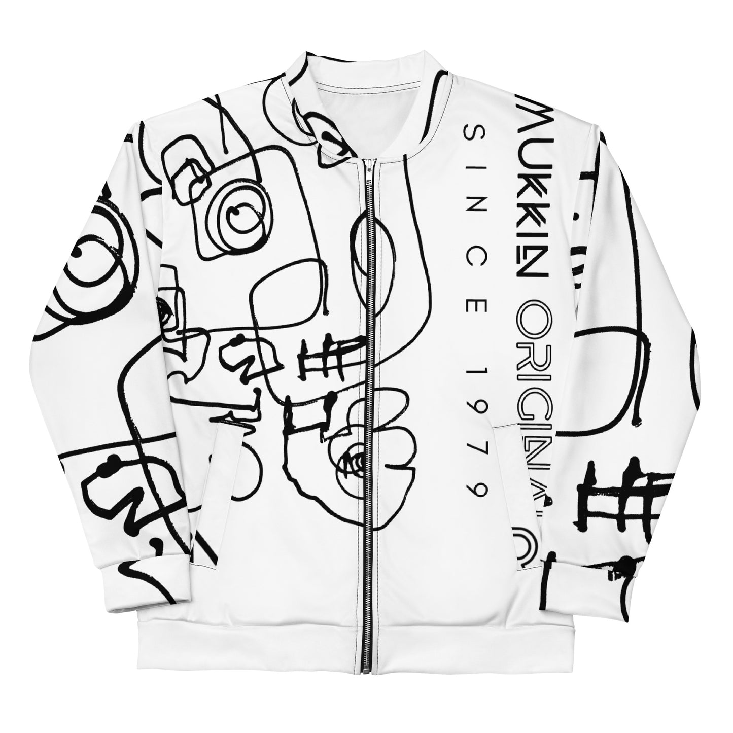 Chaqueta bomber all over de David Brush