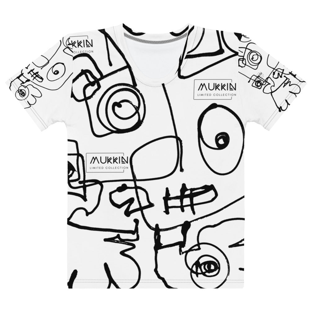 Women's printed T-shirt by David Brush