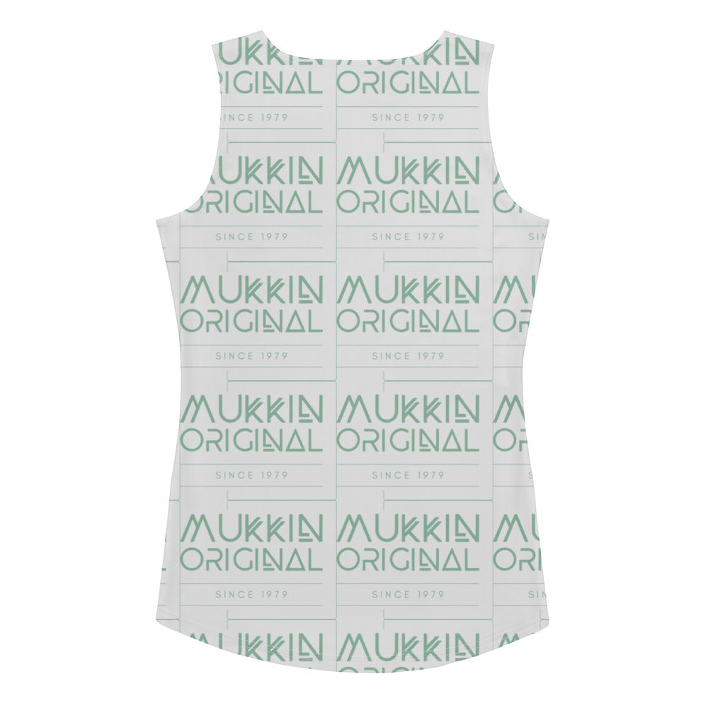 Sublimation tank top, cut and sewn