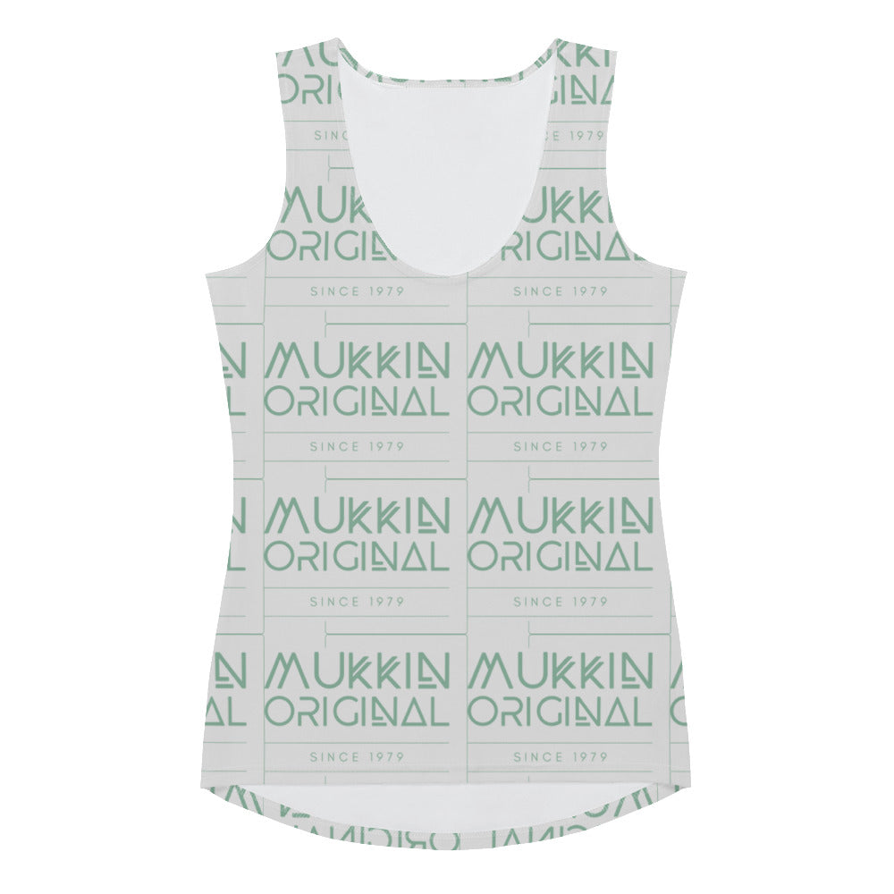 Sublimation tank top, cut and sewn