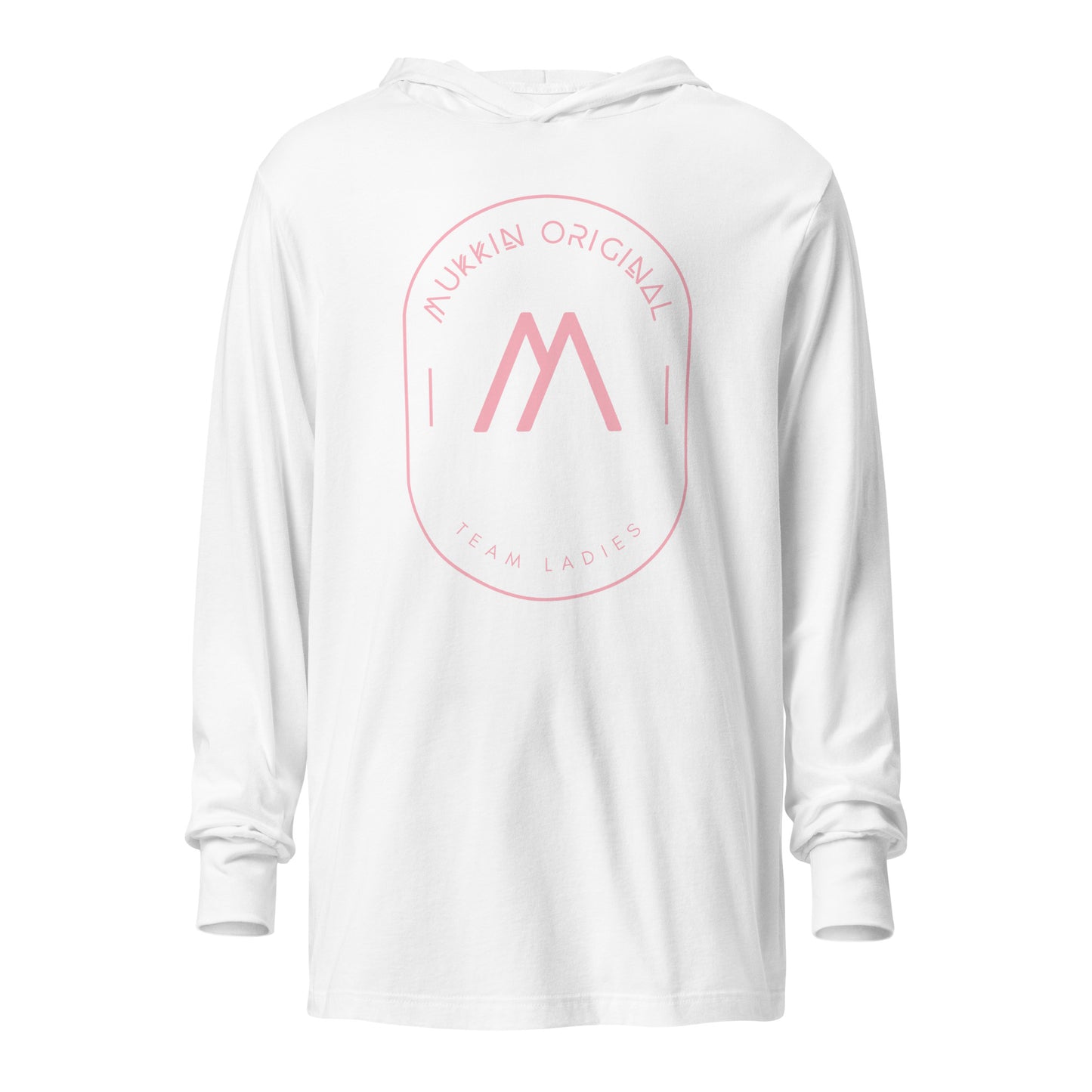 Women's long sleeved hooded t-shirt