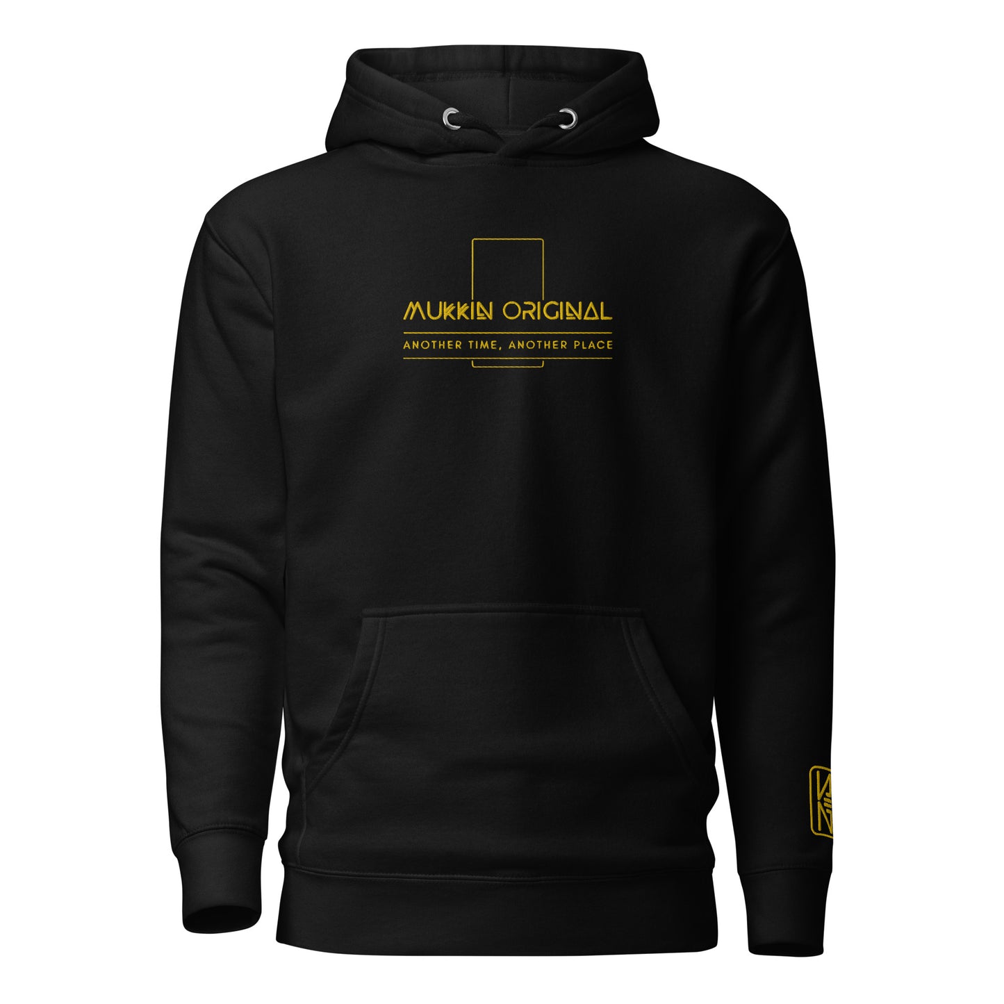 Embroidered hooded sweatshirt