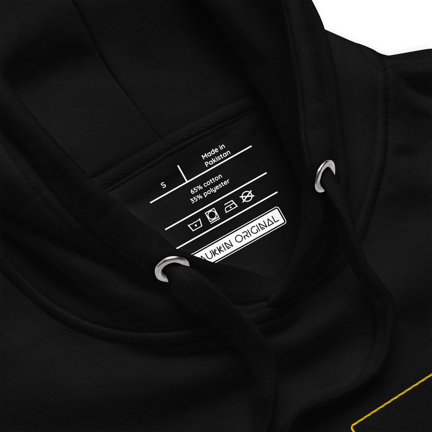 Embroidered hooded sweatshirt