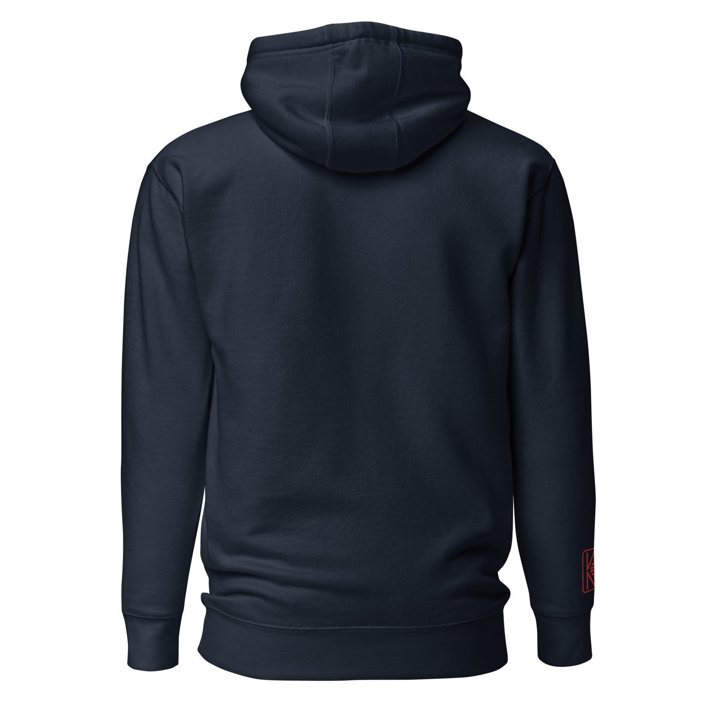 Embroidered hooded sweatshirt