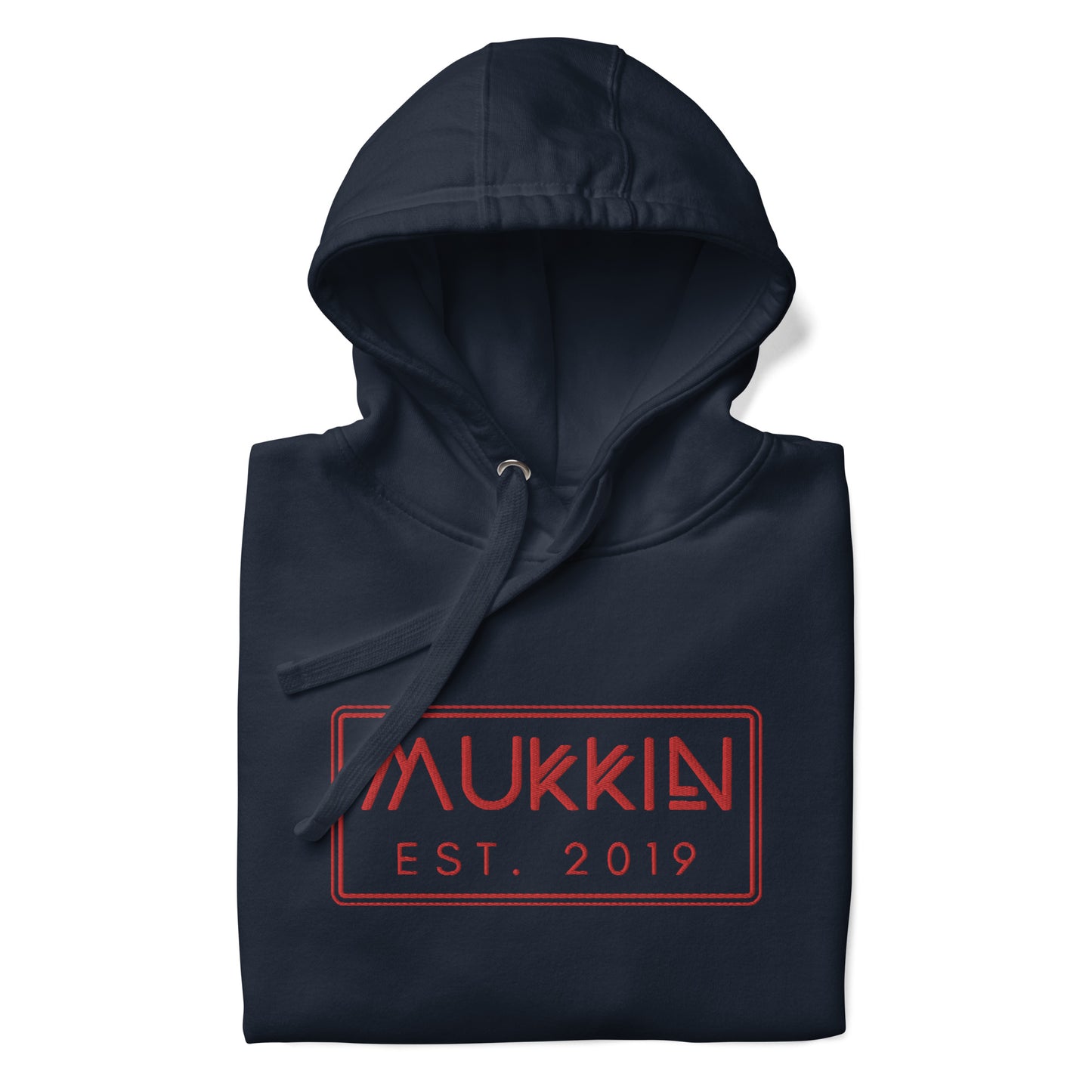 Embroidered hooded sweatshirt