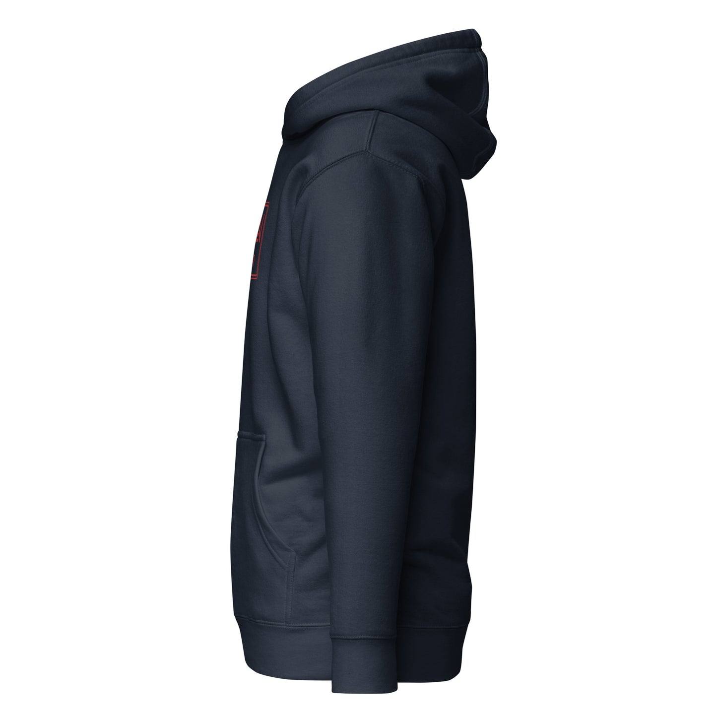 Embroidered hooded sweatshirt