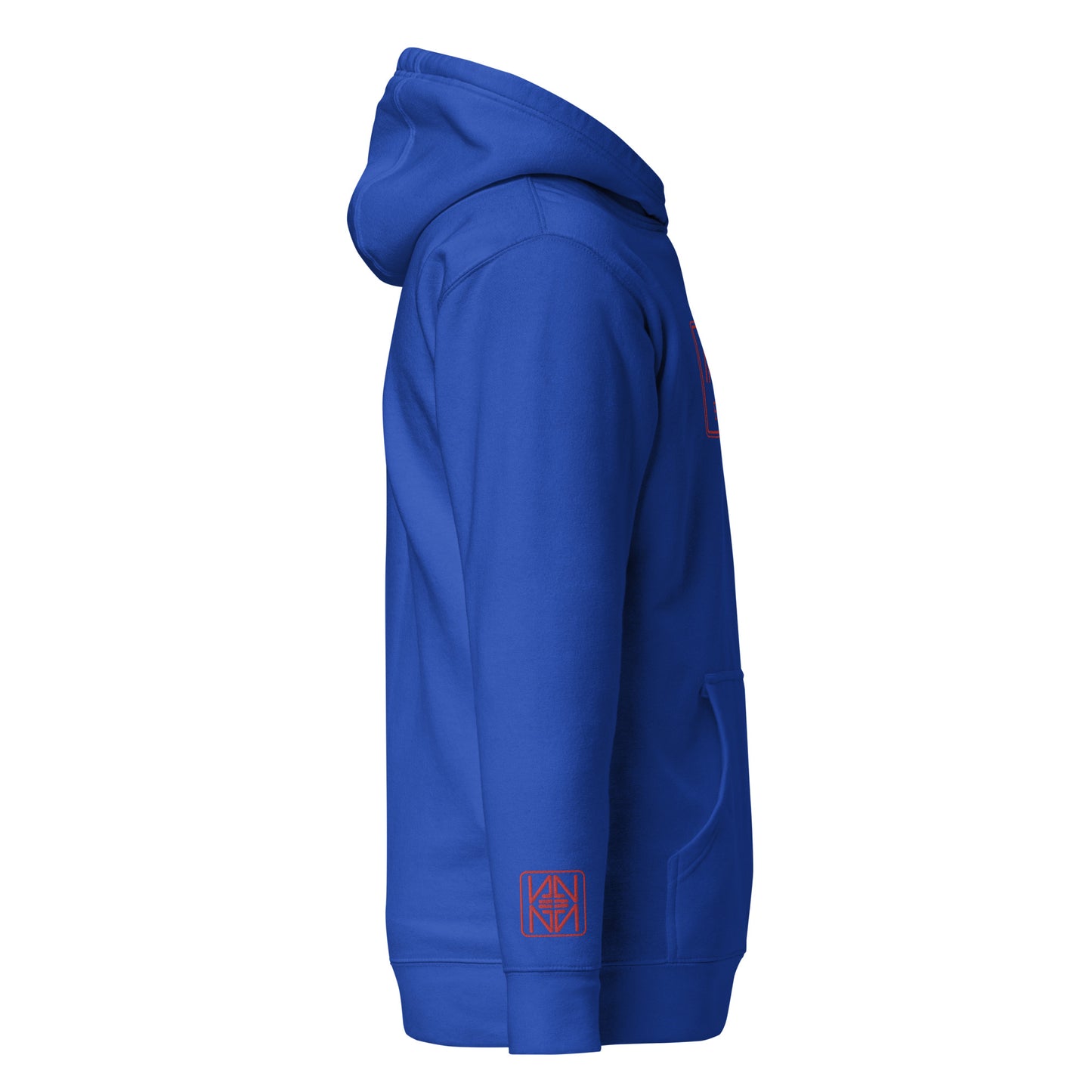 Embroidered hooded sweatshirt