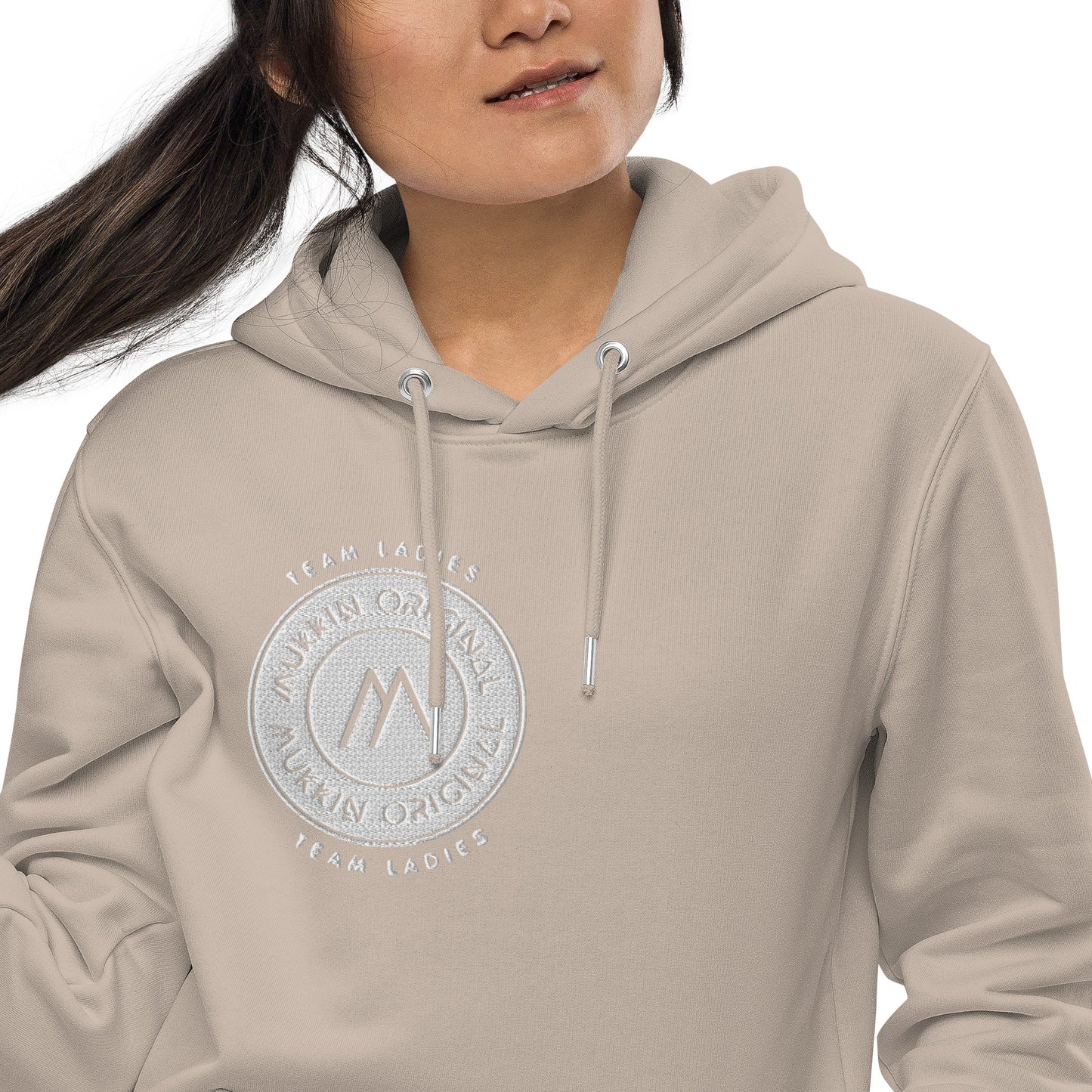 Sudadera con capucha esencial eco mujer