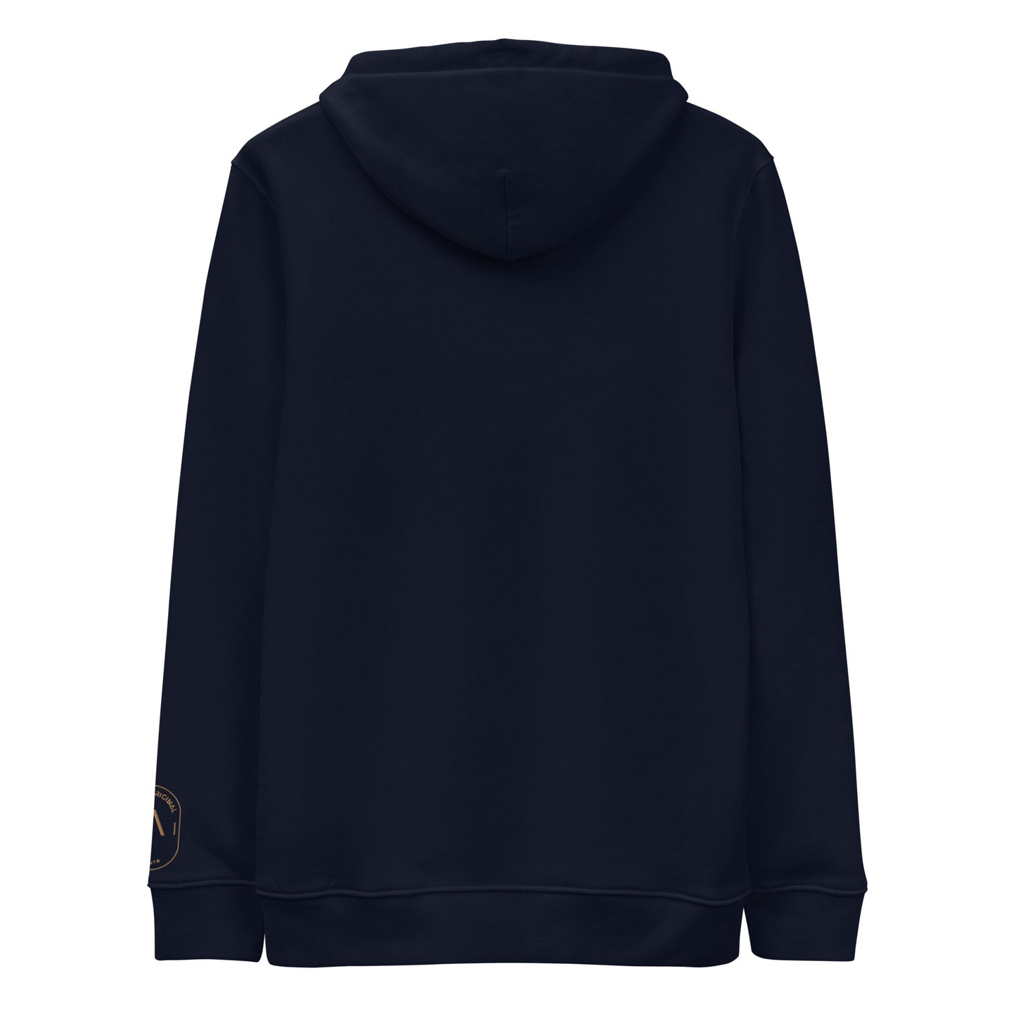 Essential eco hooded sweatshirt with embroidered logo