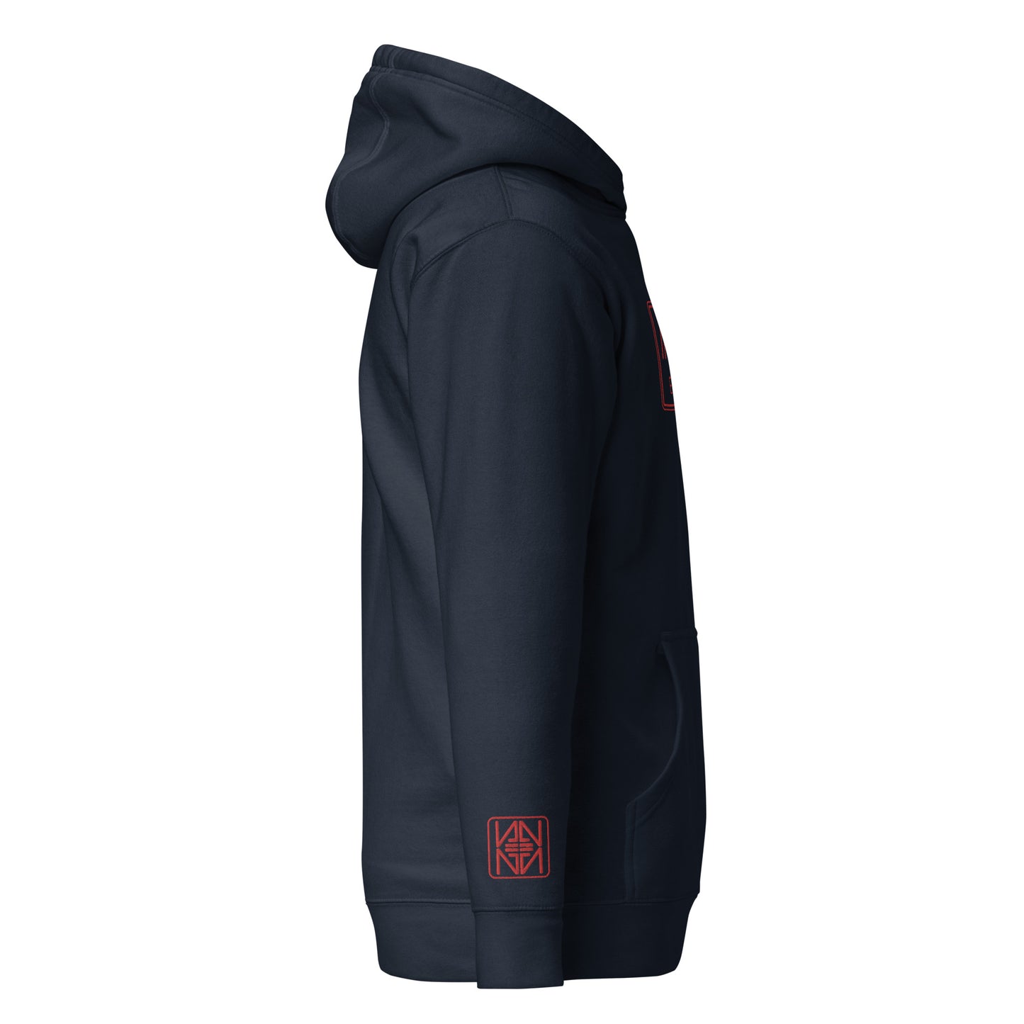 Sudadera bordada con capucha