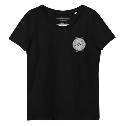 Camiseta ecológica ajustada para mujer