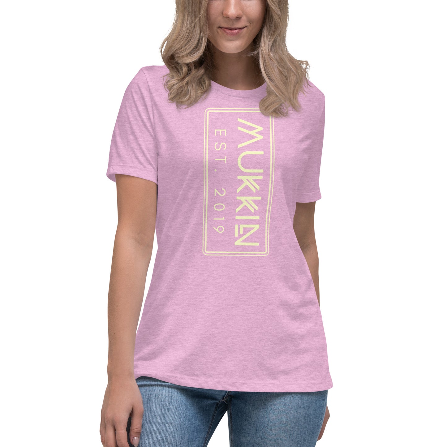 Camiseta suelta mujer