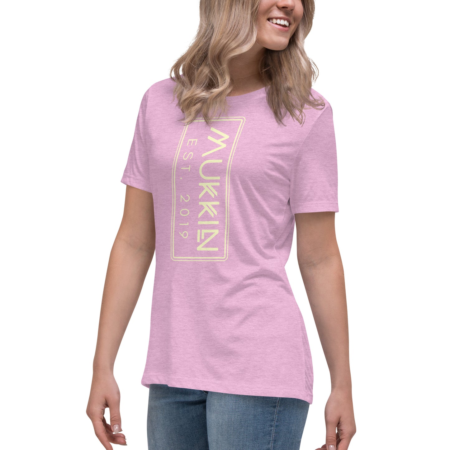 Camiseta suelta mujer